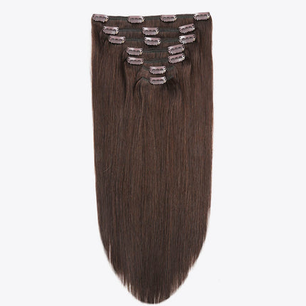 18" 120g Clip-In Hair Extensions Indian Human Hair