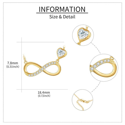 14K Gold Cardinal Bird Heart-Shaped Pendant Necklace with Red Enamel and White Cubic Zirconia Stones for Women's