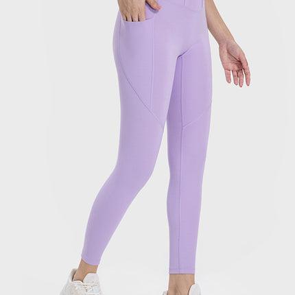 Pocketed High Waist Active Leggings