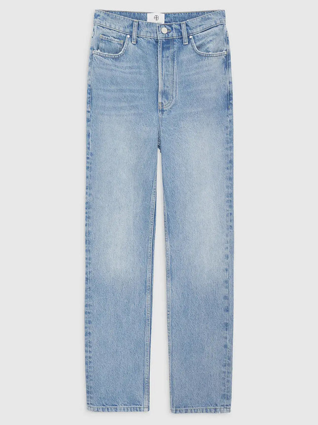 90s Classic Straight Leg Jeans Women Autumn Winter 2023 High Wasit Cotton Female Vintage Denim Pant Casual Trousers Streetwear