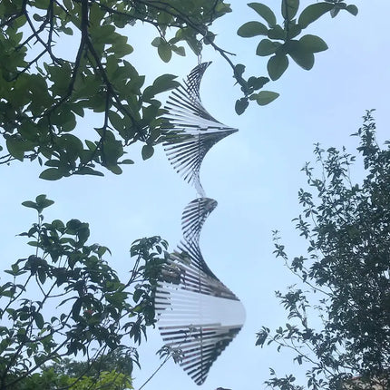 3D Rotating Wind Spinner Garden Decoration Outdoor Pendants Balcony Wind Chimes Hanging Decorations for the House Home Decor Set