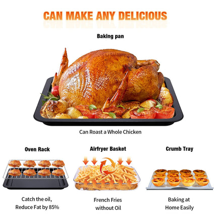 Geek Chef Air Fryer 26QT 26L Air Fryer - Fry Oil-Free!