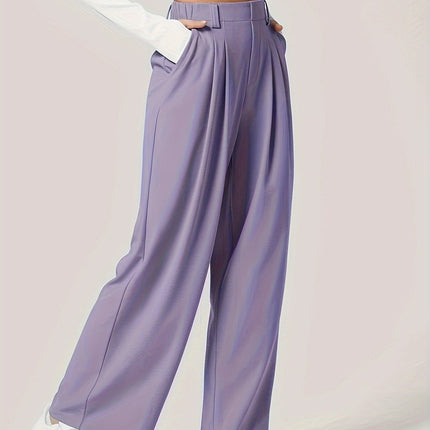 Wide Leg Pants with Pockets