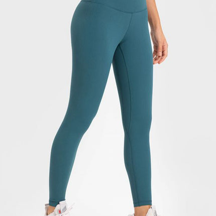 Millennia Highly Stretchy Wide Waistband Yoga Leggings