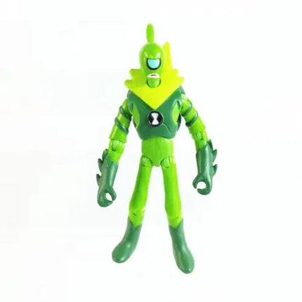 Genuine Ben Tennyson 10 Anime Figure Doll Monster Figure Toys Ben10 Omnitrix Table Ornaments Gifts for Children