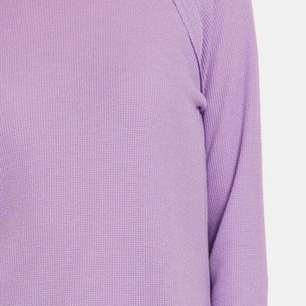 Zenana Waffle Long Sleeve T-Shirt