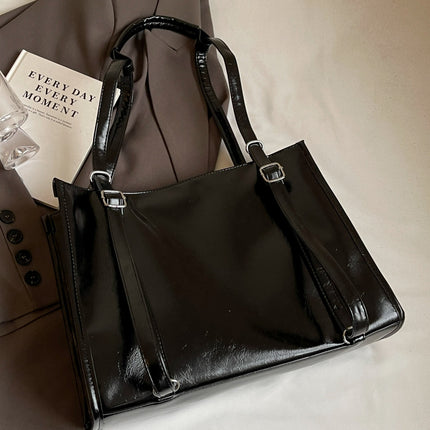 PU Leather Bow Shoulder Bag