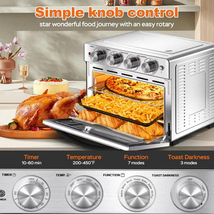 Geek Chef Air Fryer 26QT 26L Air Fryer - Fry Oil-Free!