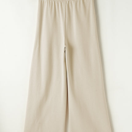 Drawstring Wide Leg Pants