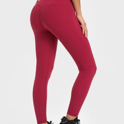 Millennia Highly Stretchy Wide Waistband Yoga Leggings