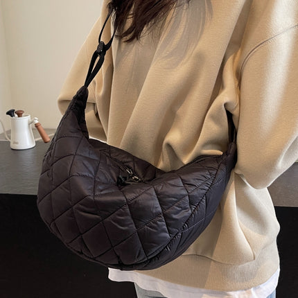 Quilted Adjustable Strap Crossbody Bag