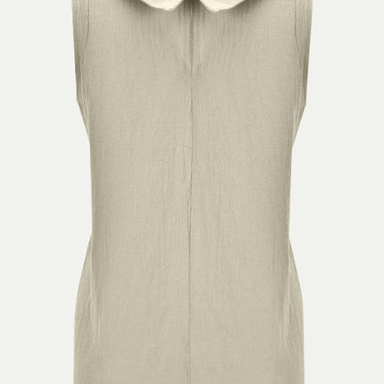 Full Size Round Neck Sleeveless Top