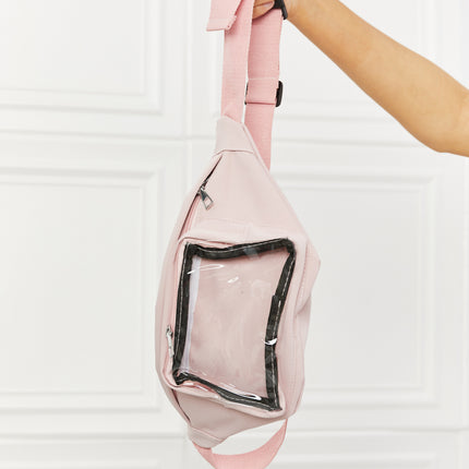 Fame Doing Me Waist Bag in Pink