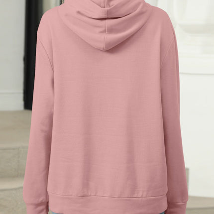 Pocketed Long Sleeve Hoodie