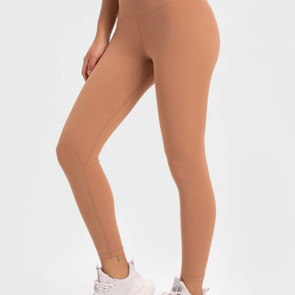 Millennia Highly Stretchy Wide Waistband Yoga Leggings