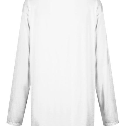 Full Size Pocketed Round Neck Long Sleeve T-Shirt