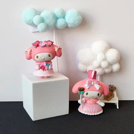 My Melody Anime Figure Sanrio Kawaii Toys Cartoon Collection Japanese Kawaii Cute Gifts Decoration Christmas Gifts for Children - Vickie Lynn's