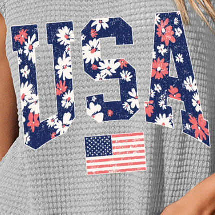 USA Scoop Neck Tank