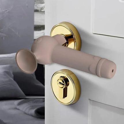 Door Handle Gloves Silicone Covers Anti-Scald With Suction Cup Design Anti Static Door Handle Guard For Flat Square Levers