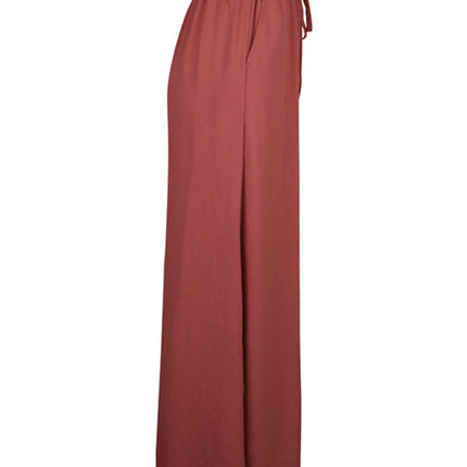 Perfee Frill Tied Wide Leg Pants