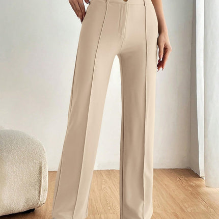 High Waist Wide Leg Pants