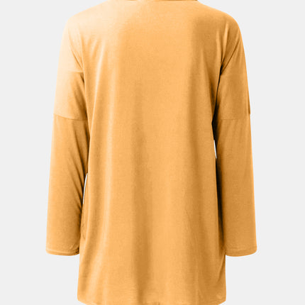 Full Size Round Neck Long Sleeve T-Shirt