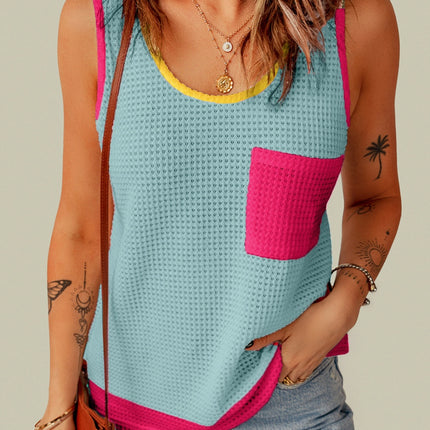 Scoop Neck Wide Strap Tank