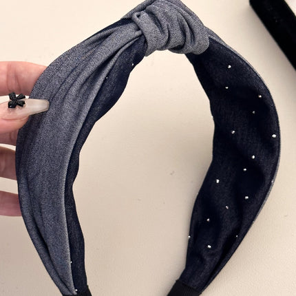 Knotted Polyester Wide Headband