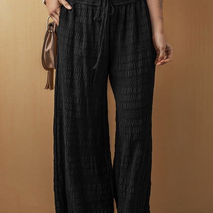 Tied Wide Leg Pants