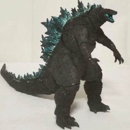 SHM Godzilla Vs Kingkong Action Figure Movie King of The Monsters Gojira Glue Monster Movable Joints Toys for Kid Boy Gift - Vickie Lynn's