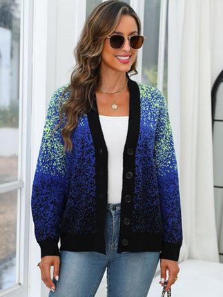 Button Up Long Sleeve Cardigan