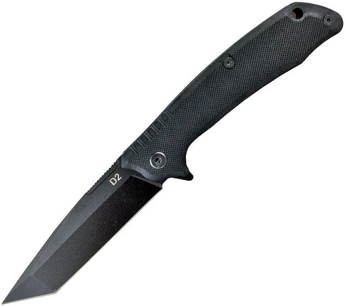 Predator Linerlock Blue Tanto