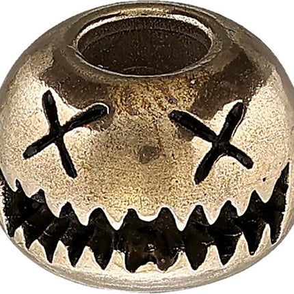 Small Smiley Bead Bronze