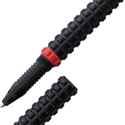 Tenax Pen Aluminum Red