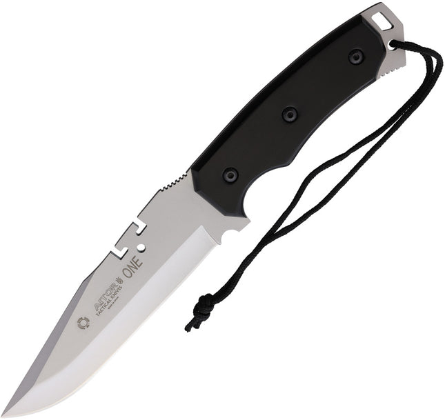 One Fixed Blade Bead Blast