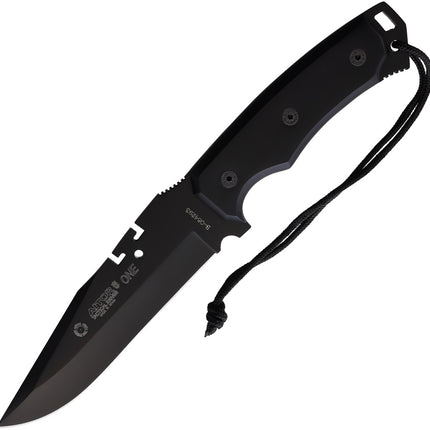 One Fixed Blade Black