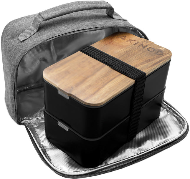 Bento Lunch Bag Gray