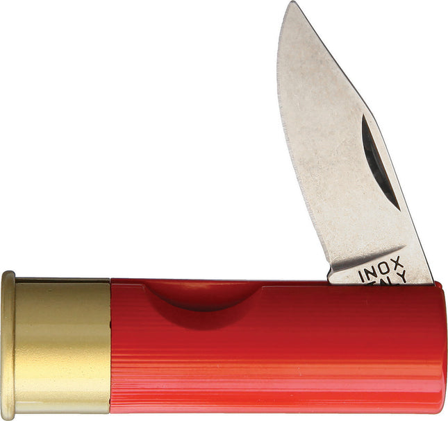 Shotgun Shell Knife Red