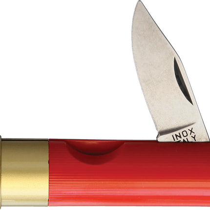 Shotgun Shell Knife Red