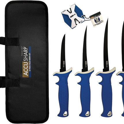 Six Piece Fillet Knife Kit