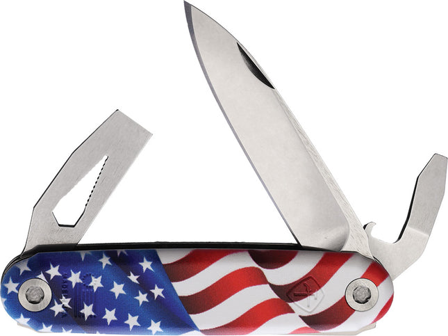 The Jefferson Knife USA Flag