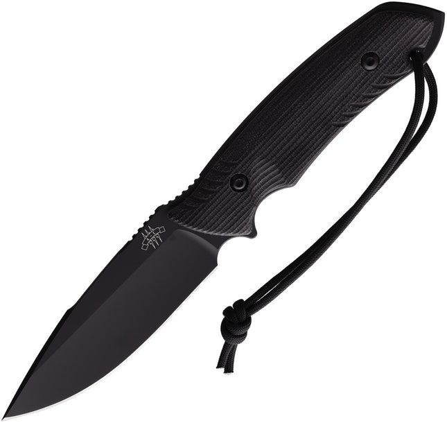 The Attleboro Black Serrated