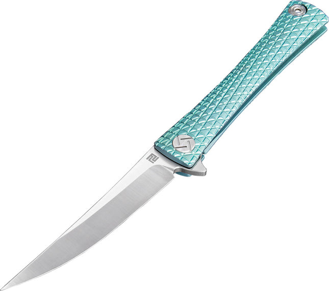 Waistline Framelock Green S35V