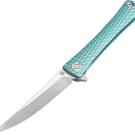 Waistline Framelock Green S35V