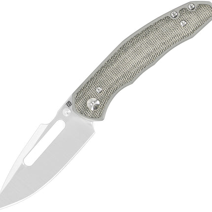 Boa Framelock Green Micarta