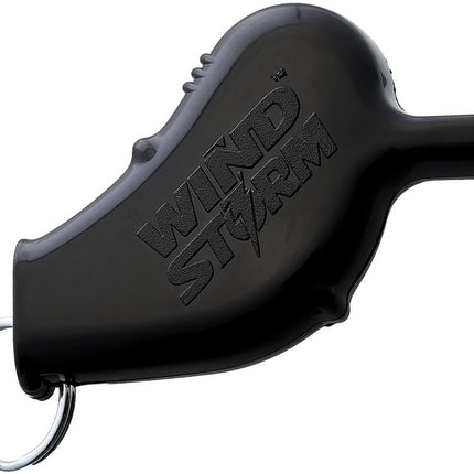 Windstorm Safety Whistle Blk