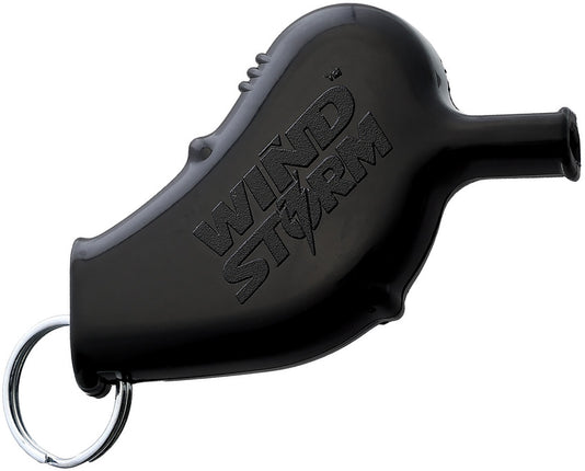 Windstorm Safety Whistle Blk