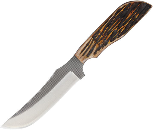 Fixed Blade Amber Bone