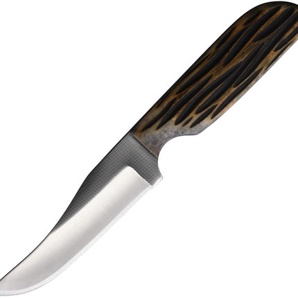 Fixed Blade Amber Bone