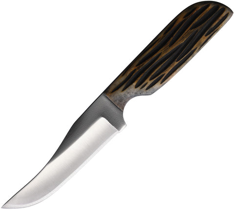 Fixed Blade Amber Bone